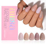 RealFit Nude Tone Mixed Color Press-On Nails 
