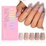 RealFit Nude Tone Mixed Color Press-On Nails 