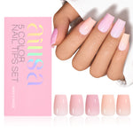 RealFit Nude Tone Mixed Color Press-On Nails 
