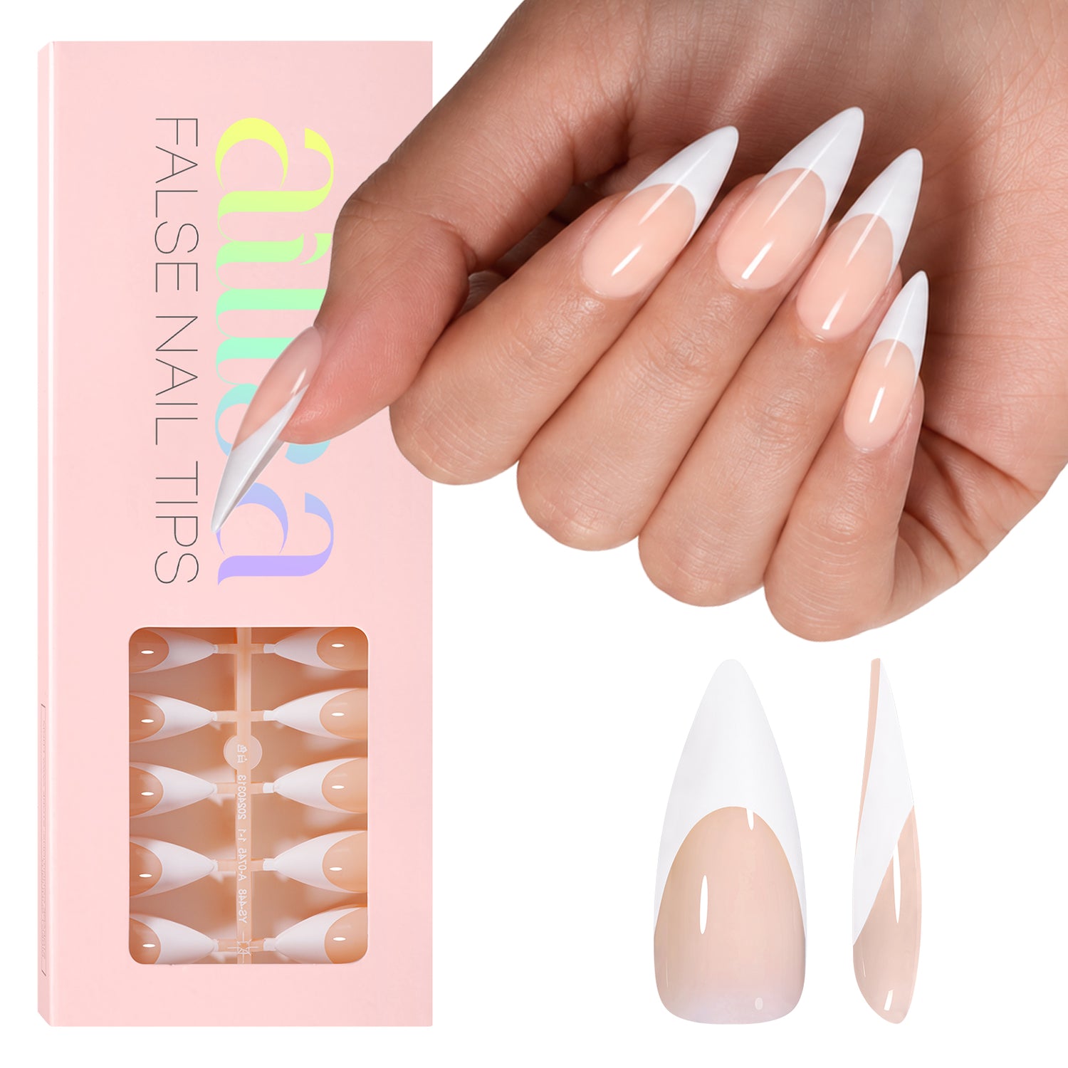 French Tip Press on Nails 