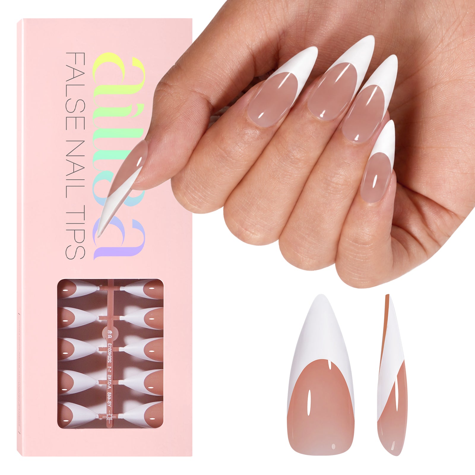 French Tip Press on Nails 