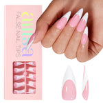French Tip Press on Nails 