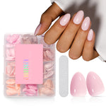 12 Mixed Colors Press-On Nails 