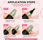 AILLSA 3D Water Drop Gel Top Coat Set