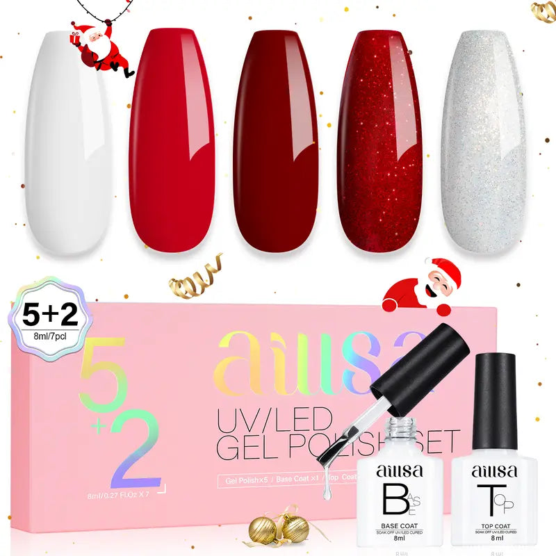 AILLSA 7PCS Gel Nail Polish Set 