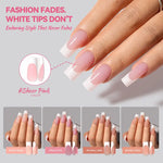 French Gel Nail Tips 5 Colors 