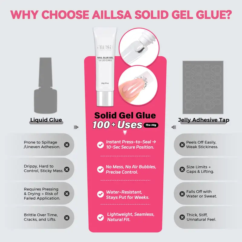 AILLSA Cozy French Press-On Kit 