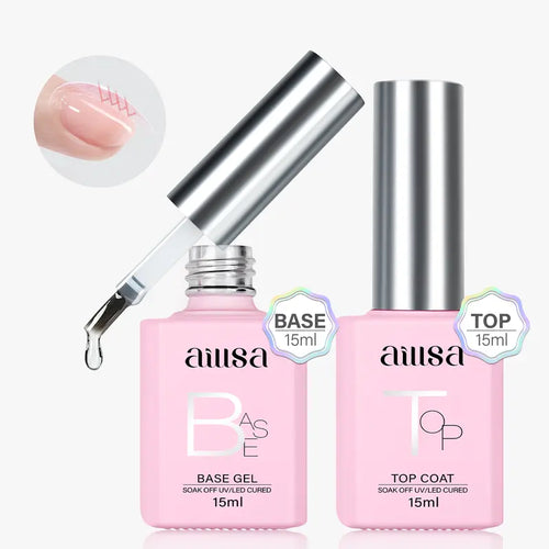 AILLSA Base Gel & Top Coat Set