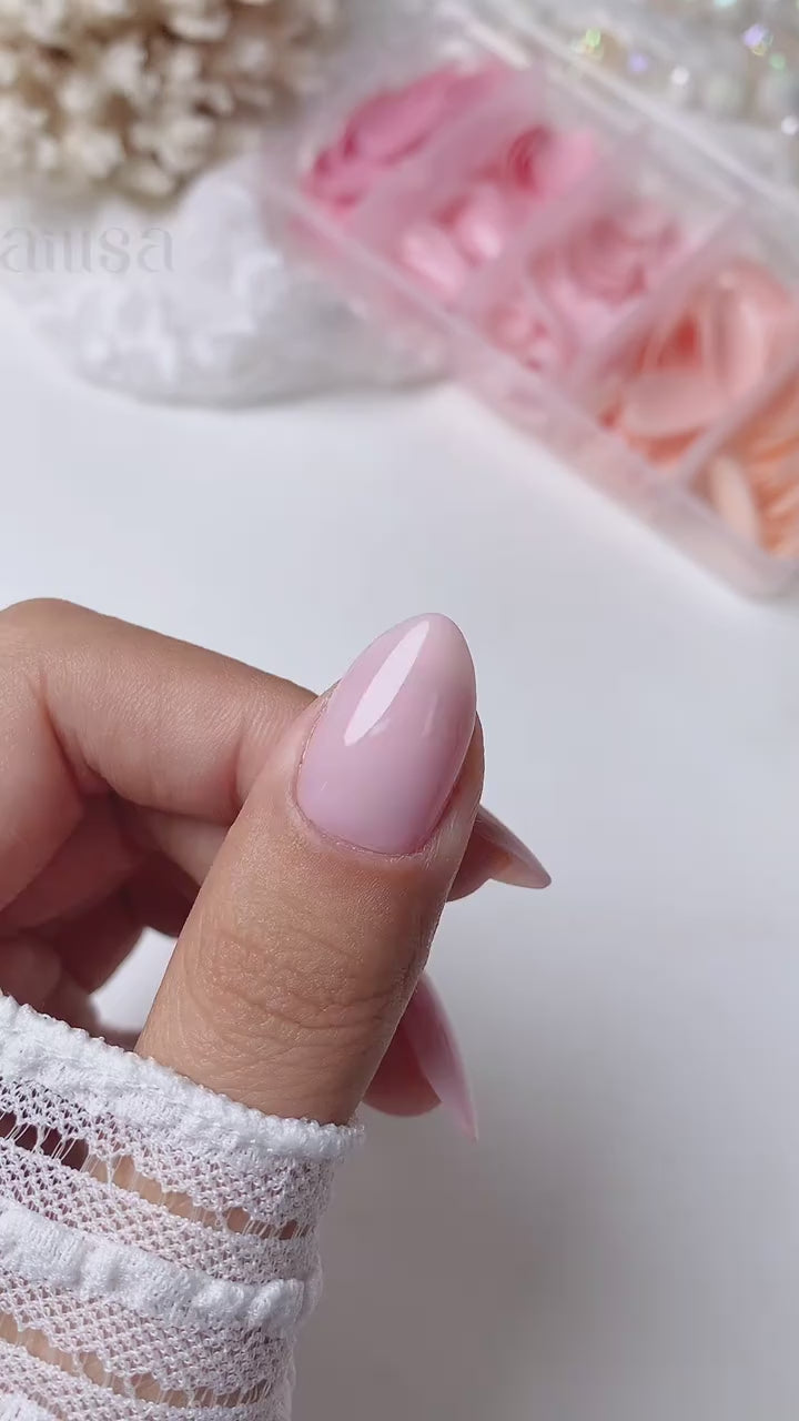 AILLSA RealFit 5 Pink Mixed Color Press-On Nails