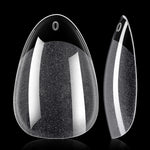 Full Cover Clear Nail Tips 
