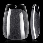 Full Cover Clear Nail Tips 